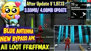 Blue Antenna Free Fire And Free Fire Max | New Update Config File 1.97.13 | Npc name custom Hacker