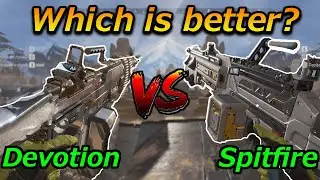 Is the SPITFIRE or DEVOTION better? Ultimate Comparison - Apex Legends Tips&Tricks