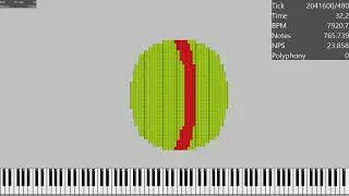 Animated Nut / 1.8 Million Notes / MIDI
