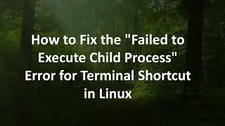 How to Fix the 