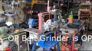 Hand Made Overbuilt and Awesome Belt Grinder