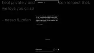 Nessa Barrett and Jaden Hossler broke up 💔