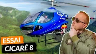 I try the Cicaré 8, an ultralight helicopter made in Argentina
