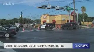Mayor Joe McComb speaks out on officer-involved shooting