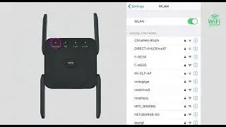 1200M wifi extender signal booster 2.4&5GHz