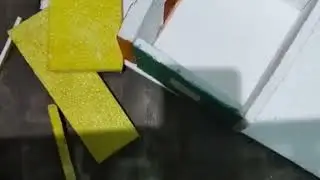 How to make thermocol haunted house/how to make thermocol craft