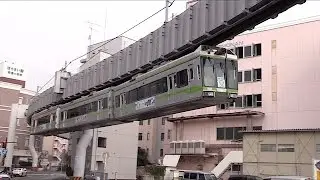 Shonan Monorail Enoshima to Ōfuna 湘南モノレール タイムラプス Time-lapse cab view PART 1