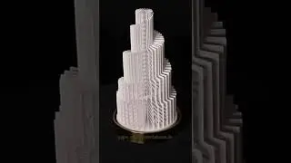 Endless Stairs — paper art by Peter Dahmen #shorts