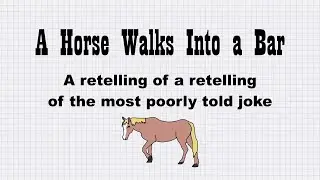 A Horse Walks Into A Bar