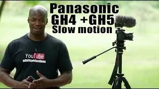 Panasonic GH4 GH5 slow motion setting (variable frame rate)