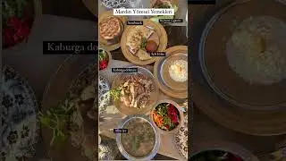 Mardin yöresel yemekleri