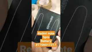 Redmi note 5pro battery 🔋 #original #7706017317 #mi
