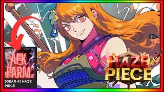 Haze Piece | How To AFK Farm Gems & Legendary Fruits The Efficient Way BEFORE 2nd Sea!?