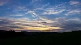 Sonnenuntergang Zeitraffer