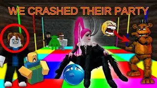 We Broke Into Someones House In Roblox To PARTY