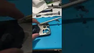 #iphone_13 changing backparts manually ￼  #reels #iphoneservice #apple #youtubeshorts #iphonerepair