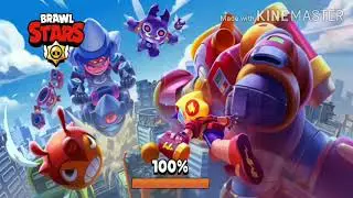 Brawl Stars-  играю за  прокаченого нового бравлера ( его супер и гаджет )
