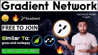 Gradient Network Airdrop: Free To Join | Complete Guide to Join Now in Hindi