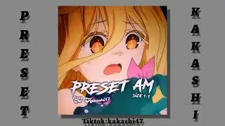 preset alight motion 1:1 || Dj Kane🎧 || Anime date a live🎶🤙