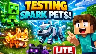 Testing minecraft spark pets add-on 