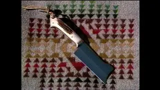 DIY Knife making, Man Who makes knives (1988)