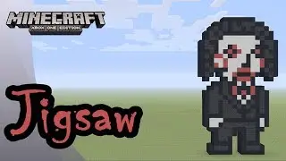 Minecraft: Pixel Art Tutorial and Showcase: Jigsaw (Billy the Puppet)