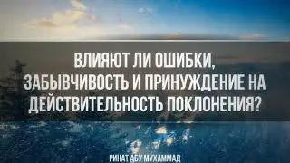 595. Влияет ли забывчивость, ошибка или принуждение на действительность поклонения?