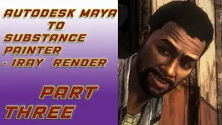 Maya To Substance Painter, Iray Render, Part 3