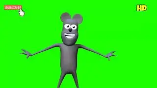 green screen Rat full Action pack 3D HD 