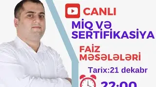 Ən  Yeni Mövzu Faiz məsələləri sadə izahı