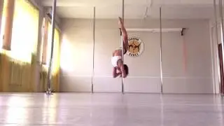 Pole Dance. Pole Trick. Pole Sport. Буряк Лиза.