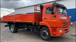 Новый удлиненный бортовой Камаз-43253!