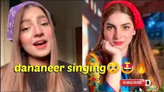 dananeer singing 🥺🤩🔥 #dananeer #kançiçekleri #barankarabey #dilankarabey @turkishactors503