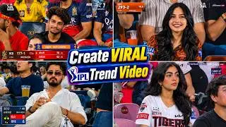 How to Make Viral IPL Trend Video | Instagram Ai IPL video | Trending ipl Stadium Broadcast Video