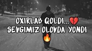 Oxirlab qoldi Sevgimiz olovda yondi💔