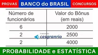 PROBABILIDADE e ESTATÍSTICA 📊 MEDIDAS de DISPERSÃO #exercícios #provas #cesgranrio #concursos