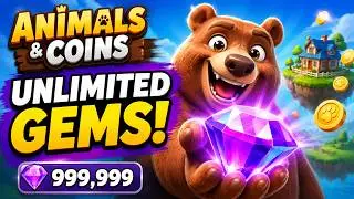 Animals & Coins Free Gems Glitch + Build Islands INSTANT!!