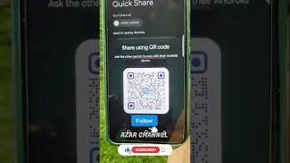 Quick share QR code update 📲🤯🤩 
