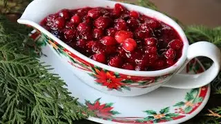 Cranberry sauce