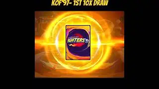 KOF’97 BINGO- 1st 10x Draw! 