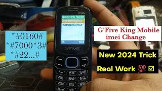 China G'Five King Mobile imei change code | How to imei change codes