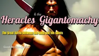 Heracles and the Gigantomachy - The Great Battle Between the Gaints and the Gods - Greek Mythology