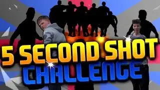 EPIC 5 SECOND SHOT CHALLENGE! - IRL FOOTBALL CHALLENGES!