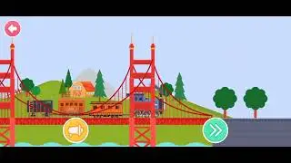 Train Game | Cartoon Train game play