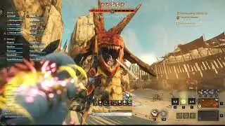 First Sandworm of 2024 | Tank POV | New world | Barri | 1 Scorp Phase Clear