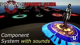01 Decal Ground Magic Aura System in Unreal Engine 5