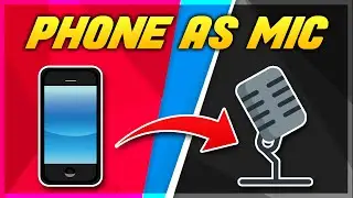 How To Use Your Phone As A MIC on PC!