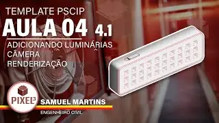 Aula 04 - luminária de emêrgencia e configurar a renderização de imagens no Revit
