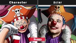One Piece Live Action Characters Compared to the Anime