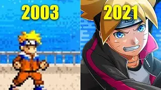 Evolution Of Naruto Games on PlayStation (PS1 - PS5)